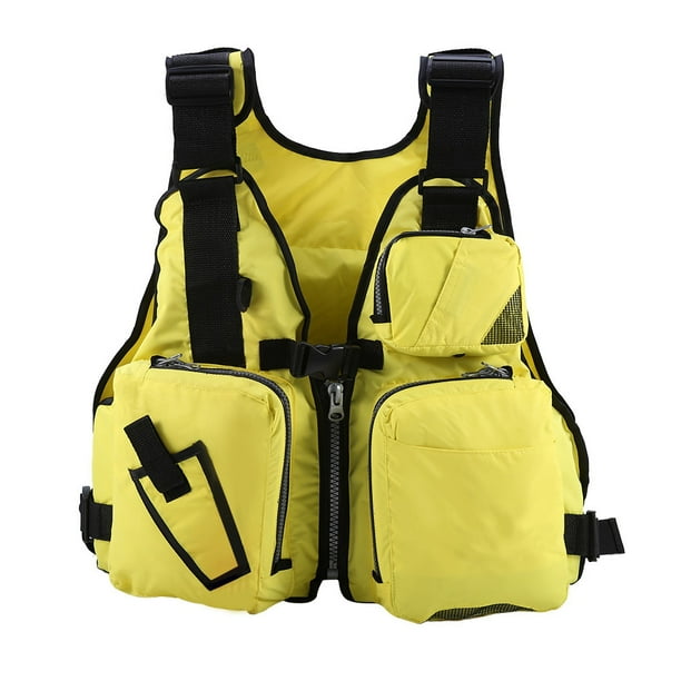 Reflective Swimming Sailing Life Jacket Adjustable Lifesaving Vest Adult